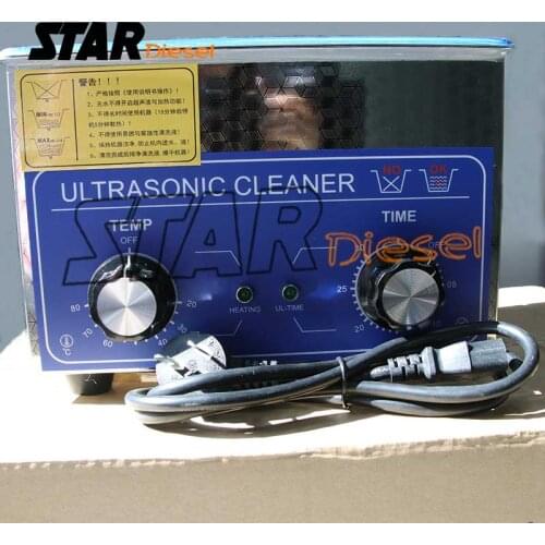 Star Diesel Injector Cleaning Machine S0408 110v, 3L Fuel Injection Ultrasonic Cleaning System Tool 110V 6L S0418