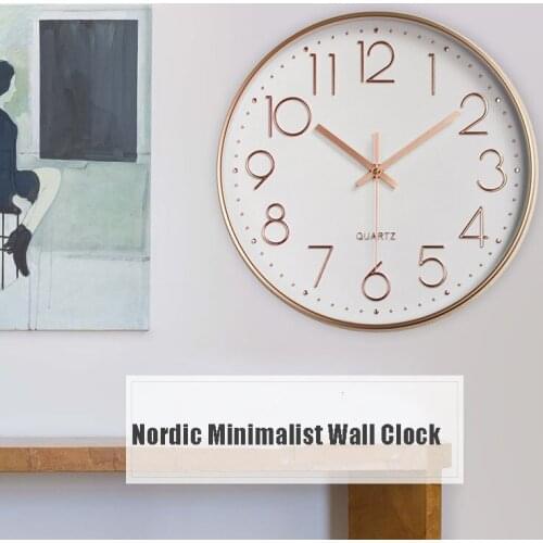 Nordic Simplicity Wall Clocks Modern Design Home Decor Hanging Clocks Fashion Home Decoration For Living Room Clocks Wall Watch