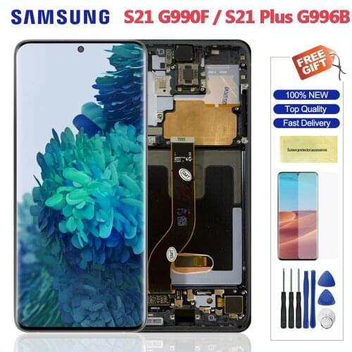Original Screen For Samsung Galaxy S21 G990FG990F/DS Lcd Display Touch Screen Digitizer Assembly For Samsung S21 Plus G996B/DS