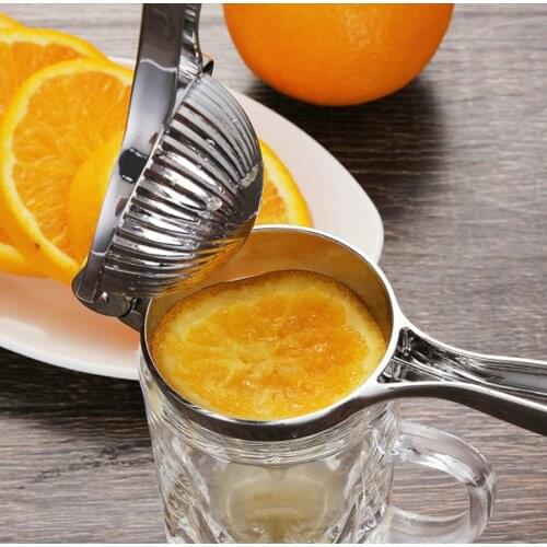 Manual lemon juicer hand Citrus Press Manual Orange Squeezer Juicer zinc alloy portable orange juicer