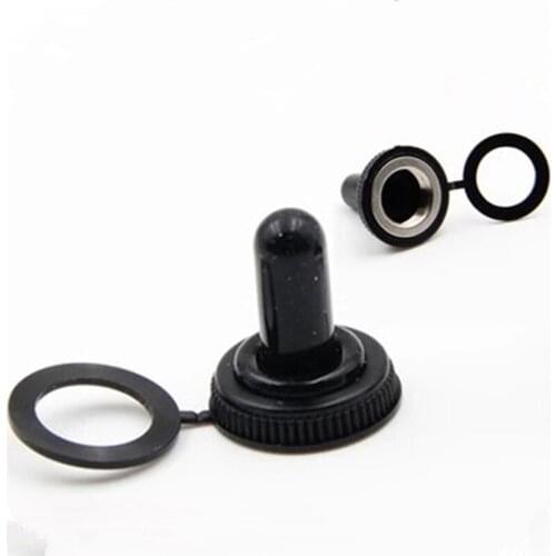 10pcs 6mm toggle switch waterproof cap dust cap MTS Mini toggles cap WPC-05 waterproof glue cap