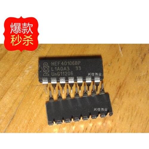 10PCS New original authentic HEF40106BP HCF40106BE CD40106BE