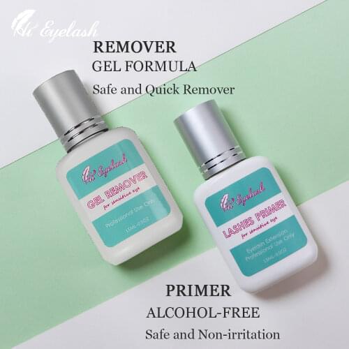 15ml Primer Lash Eyelash Extension Primer Cleanser For Eyelash Primer False Eyelash Professional Eye Lashes Primer Private Label