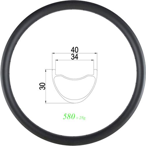 29er mountain bike carbon fiber rims 40mm hookless 30mm depth UD matte 32 holes FOR 29" beadless MTB AM ENDURO DESCENT wheels