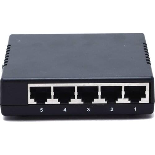 ANDDEAR-Z1 passive 5 Port Poe Switch 12V 4/5+ 7/8- ethernet 10/100Mbps switch poe 4 port power for cctv camera ip cameras