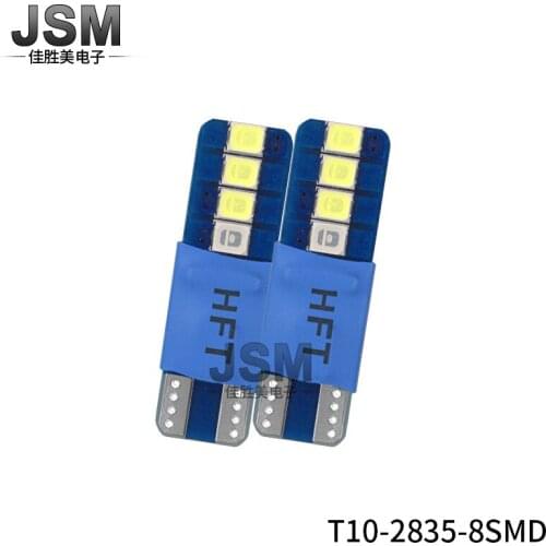 Car Blue Reading Lamp LED Width Lamp T10 W5w Refitted Interior Double Pointed Interior Lighting Bulb Led Lights for Car