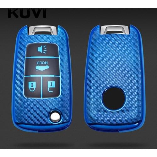 4Buttons TPU Car Key Cover Protective Case For Buick Chevrolet Cruze Aveo Trax Opel Astra Corsa Meriva Zafira Antara J 2019 2020
