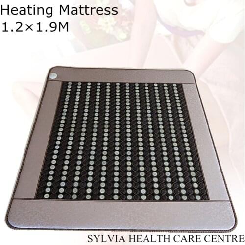 Far Infrared Jade Mattress Free Shipping Korea Natural Jade Tourmaline Mattress Heating Pad Medical good sleep health 1.2X1.9M