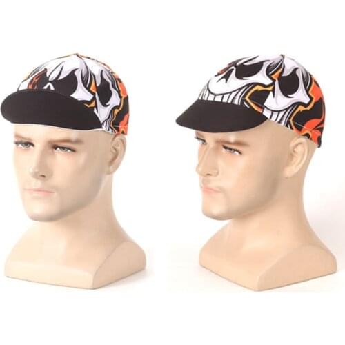 Breathable Bicycle Cap Comfortable Headdress Sweat-Absorb Sunscreen Cycling Hats Headband Cap Cycle Cap Bike Headdress
