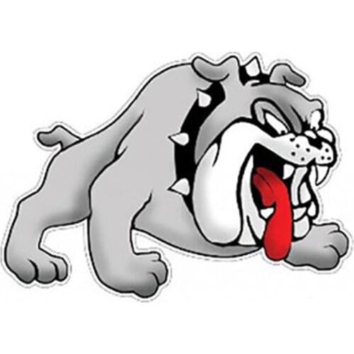 Personality Bulldog Decal Set Stickers Car Styling Vinyl Decals Graphic Decor Window Bumper Car Stickers Apply To Car Window