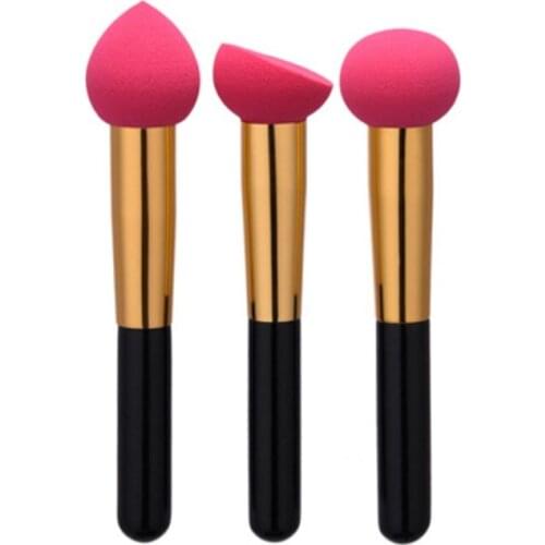 3pcs Makeup Brush Sets Beauty Tools Makeup Tools Powder Puff Soft Sponge Air Cushion Wet and Dry BB cream Foundation Puff