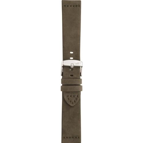 Morellato leather strap handmade line Bramante artifacts Brown