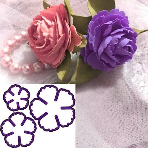 Petal Metal Cutting Dies for DIY Scrapbooking Album Paper Cards Decorative Crafts Embossing Die Cuts