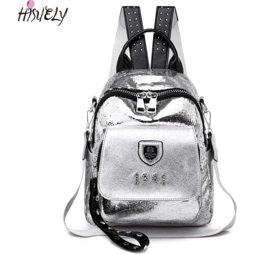 New Fashion Women Backpack High Quality Soft PU Leather School Bags For Teenage Girls 3 in 1 Ladies Travel Backpack Sac A Main