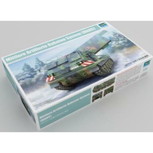 Trumpeter 01046 1/35 M270/A1 Mittlere Artillerie Raketen System model kit