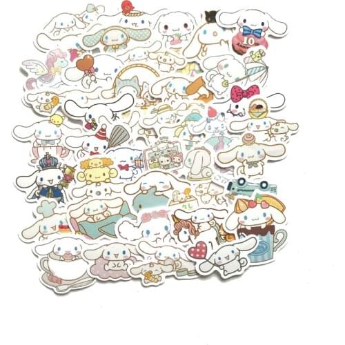 40Pcs/Pack Cute cartoon of big eared dog MIni Stickers Cartoon Graffiti Pegatinas For Motorcycle Laptop Luggage Bicycle Stickers
