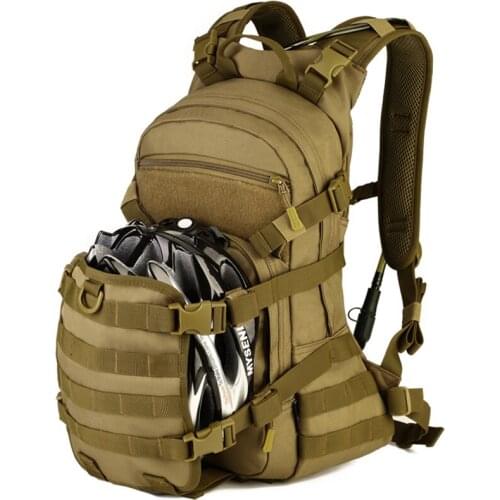 Outdoor Military Tactical Trekking Sport Travel 25L Nylon Camping Hiking Rucksack Camouflage Army Cycling Bicycle Backpack Bag