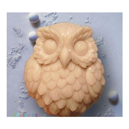 New Owl Craft Art Silicone Soap mold Craft Molds DIY Handmade soap molds
