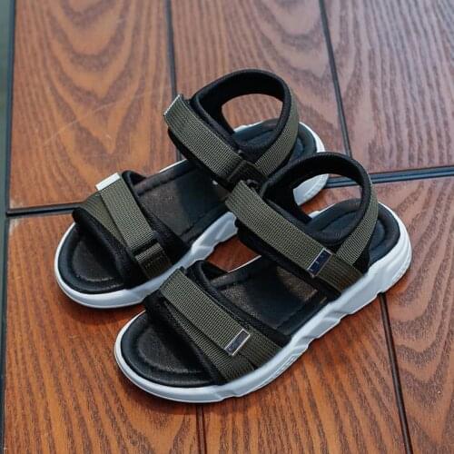 2020 new boys sandals summer sports shoes childrens shoes boys beach sandals casual fashion soft flat shoes size 26-30