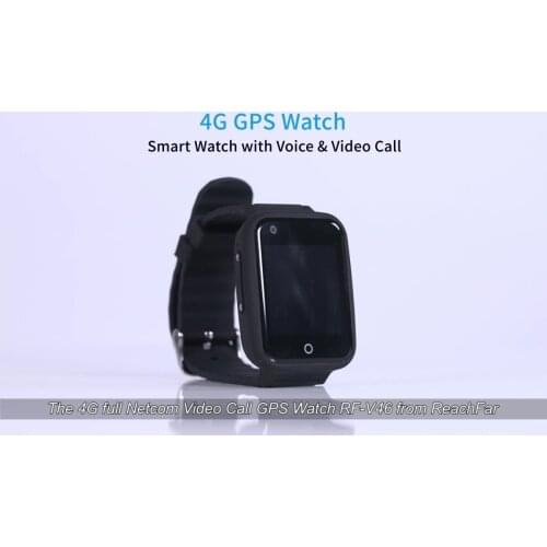 Newly released senior elderly 4G SOS Waterproof GPS Watch alarm with urgent call for help