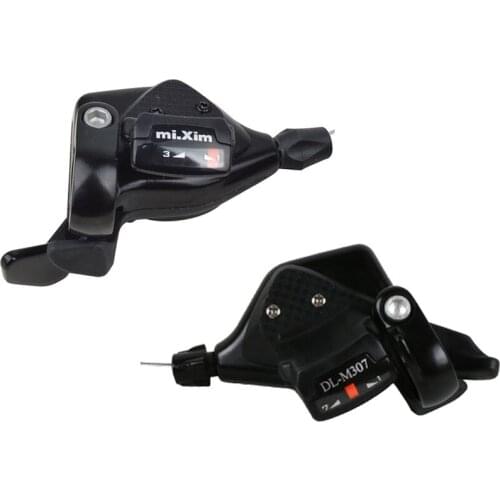 DL-M307 MTB 7 Speed Triple Conjoined DIP Shifters Derailleur 21 Speed Mountain Bike Part Compatible for Shimano