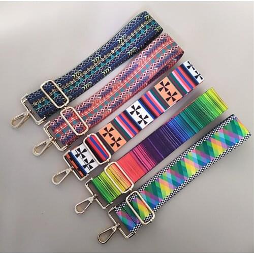 HJKL Adjustable Nylon Shoulder Strap Bag Leather Belt Wide Bag Strap for Handbag Luxury Women Obag Bag Accessories Strap Handles