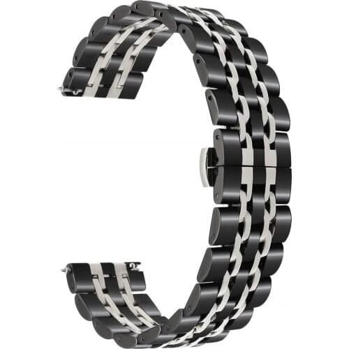 Watch Band for Samsung Gear S3/Galaxy Watch 46mm bands 22mm Stainless Steel wrist Strap for Gear S3 Frontier/Classic braclet