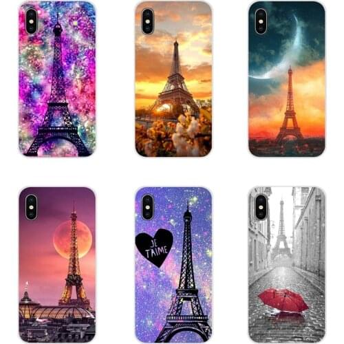 For Xiaomi Redmi Note 6A MI8 Pro S2 A2 Lite Se MIx 1 Max 2 3 For Oneplus 3 6T Love Paris Eiffel Tower Silicone Phone Shell Cases