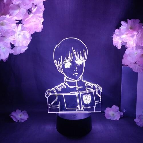 Armin LED Anime Lamp Color Changing Nightlight Otaku Must Have Gift USB Lamp for Friends Birthday Holiday Lighting Decoration