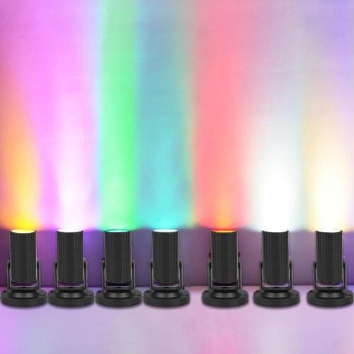 1W LED Stage Spotlight Effect Beam Light Led Small Spotlight Spot Lighting Lamp KTV Bar Disco Flash Colorful Party Club Lamp