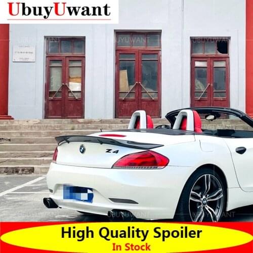 UBUYUWANT Z4 E89 R Style Carbon Fiber /FRP Unpainted /Black Rear Trunk Wings Spoiler For BMW Z4 E89 Coupe Convertible 2009-2016