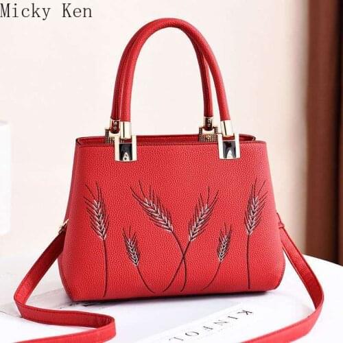 Large Capasity Leather Bag for Women Sweet Handbags Ladies Crossbody Bags Shoulder Bags Female Big Tote Sac A Main New