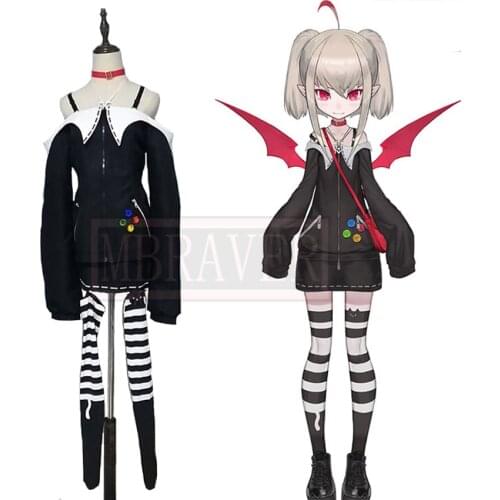 VTuber Hololive Lilim Daily Suit Uniform Daily Dress Cosplay Costume Uniform Christmas Halloween Custom-made Any Size
