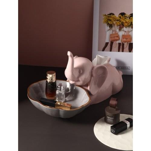 Animal Cute Tissue Box Cover Marble Creative Toilet Paper Holder Baby Wipes Towel Dispenser Servilletero Tissue Boxes BY50TB