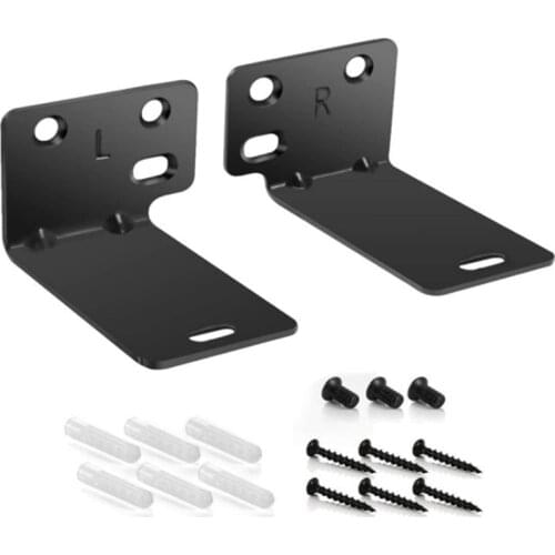 1 Pair of Wall Mount Bracket , Wall Mount Kit for SoundPress 300 Soundbar Compatible