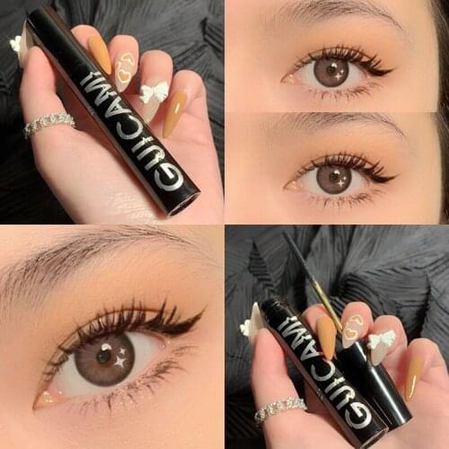 1Pc Lengthening Curling Eyelash Mascara Waterproof Sweatproof Quick-drying No Smudging Dense Spiral Pattern Brush Mascara TSLM1