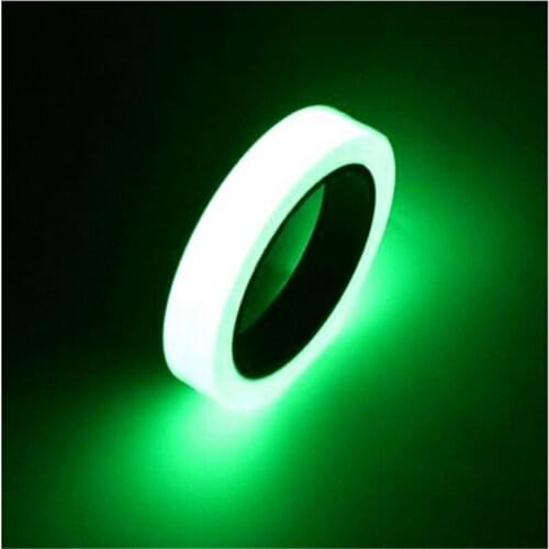 10M * 10mm Luminous Tape Self-adhesive Glow In Dark Safety Warning Tape Antiskid Stage Home Decorations Brand New