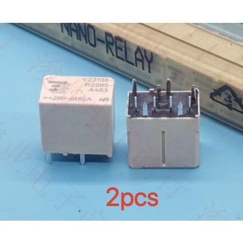 2pcs 10pin V23138-R2005-A403 for VW Touareg Car ECU seat adjustment forward and reverse relay