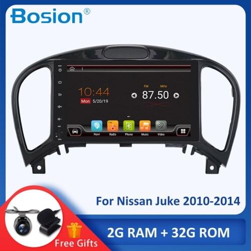 Bosion 2 din Android 10.0 For Nissan Juke YF15 2012-2014 Car radio Multimedia video Player gps navigation bluetooth wifi USB