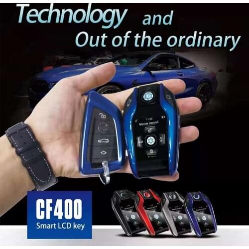 The smart LCD car key supports 98% of the models on the market to be modified without burying the chip or changing the productio