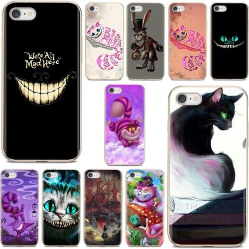 For Samsung Galaxy A12 A31 A41 A51 A71 A20e A21s M30 A10 A30 A40 A50 A60 A70 Cheshire-Cat-alice-in-wonderland-anime Cover
