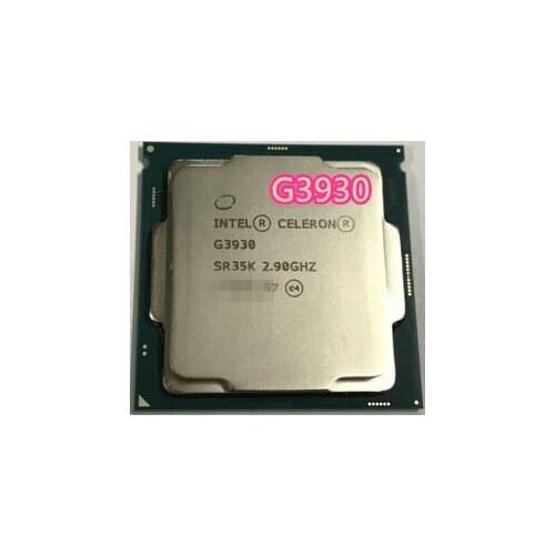 Intel G3930 g3930 CPU 2.9G 51W 2 Cores 2 Threads 1151 14NM HD610 DDR4 Desktop PC cpu