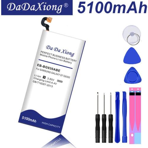 Da Da Xiong 4800mAh EB-BG930ABE Battery for Samsung GALAXY S7 G9300 SM-G9300 SM-G930 G930 G930F Cell Phone Battery