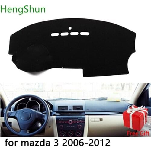 For mazda 3 2006 2007 2008 2009 2010-2012 Car Styling Dash Mat Dashmat Dashboard Sticker Cover Sun Shade Dash Board Cover Carpet