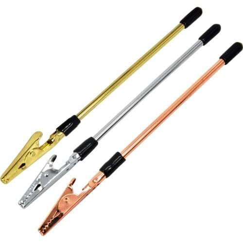 HONEYPUFF King Palm Metal Smoke Clip 137MM Hand Rack Cones Cigarette Holder Smoking Herb Pipe Accessories