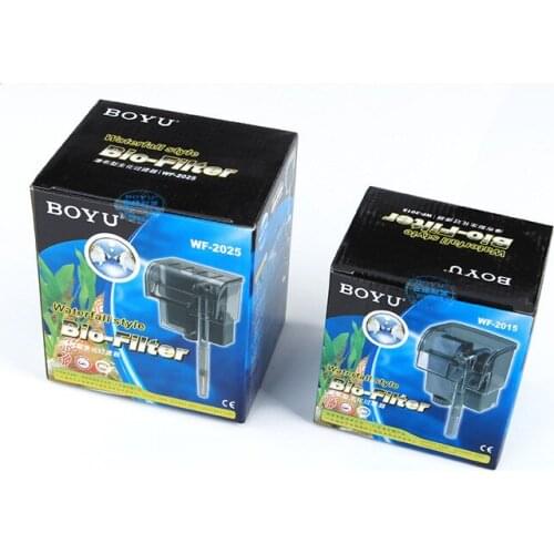 Wall mounted small fish tank external filter circulating filter aquarium waterfall filter