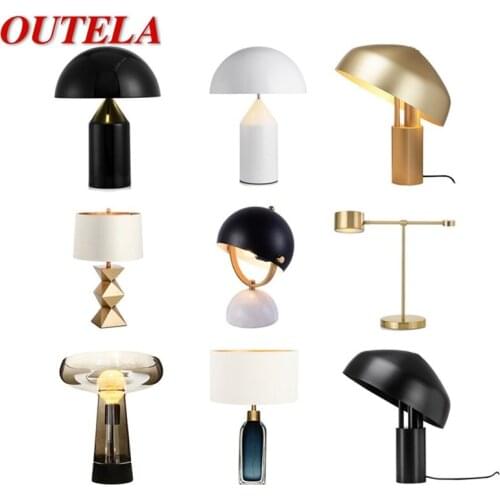 OUTELA Contemporary Lamp For Table Various Design E27 Desk Light Home LED Decoration Foyer Living Room Office Bedroom