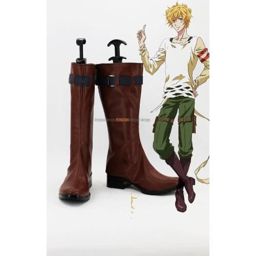 KARNEVAL YOGI Anime Characters Shoe Cosplay Shoes Boots Party Costume Prop