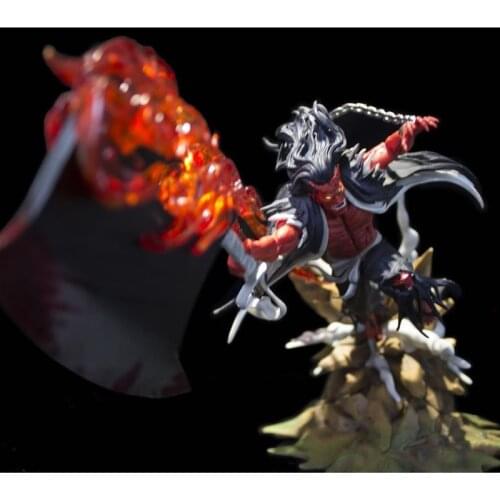 BLEACH GK Statue ZS-Studio Zaraki Kenpachi Bankai 20CM Resin Action Figure Collection Model Toys F44