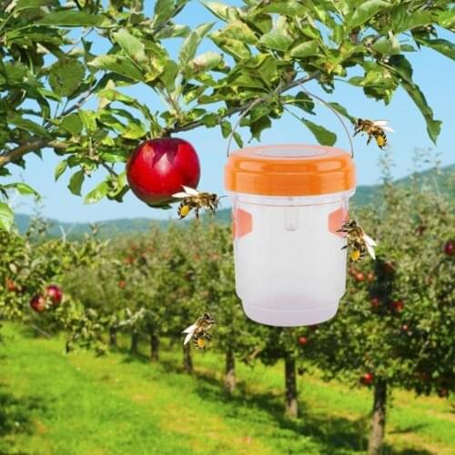 Simple Operation Practical Outdoor Hanging LED Flying Insects Trap for Yard